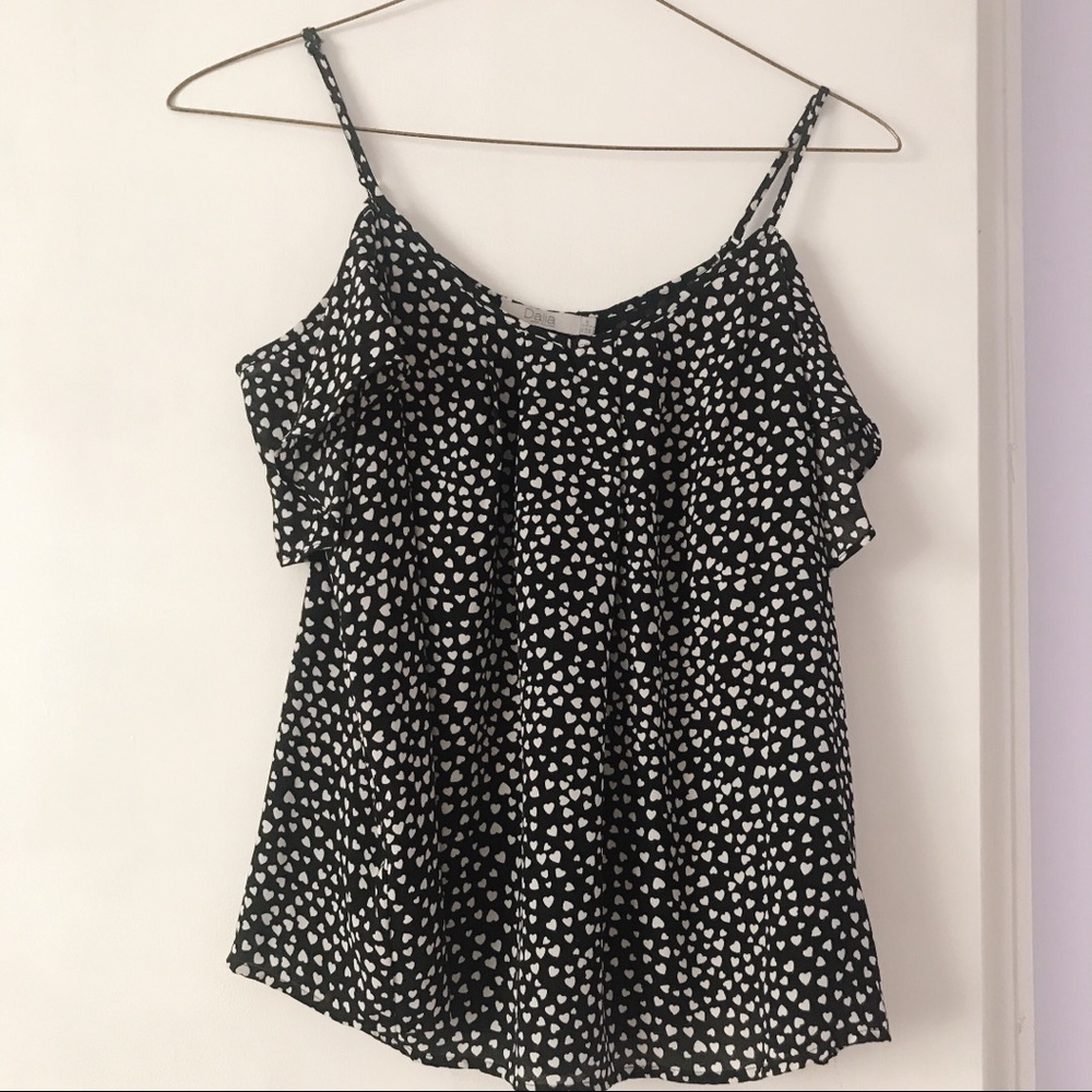Open shoulder top